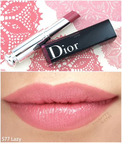 Dior Lazy (577) Dior Addict Lacquer Stick Review & Swatches